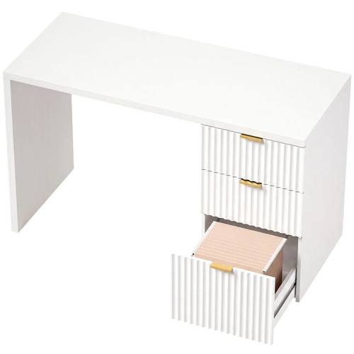 Drawer computer desk 120cm - 3,