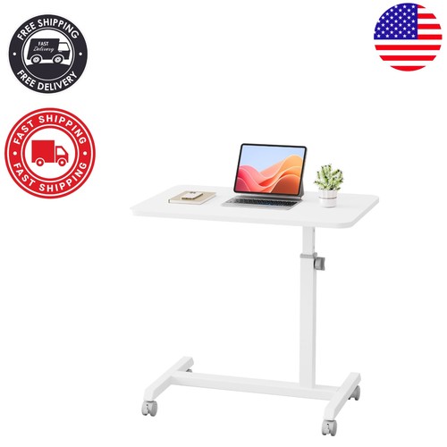 Compact rolling desk with - rolling,